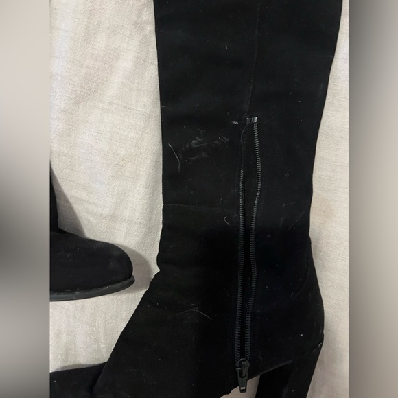 Stuart Weitzman Black Over the Knee Boots - Picture 6 of 10
